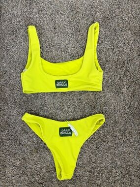 Daily Drills Bikini Yellow Small